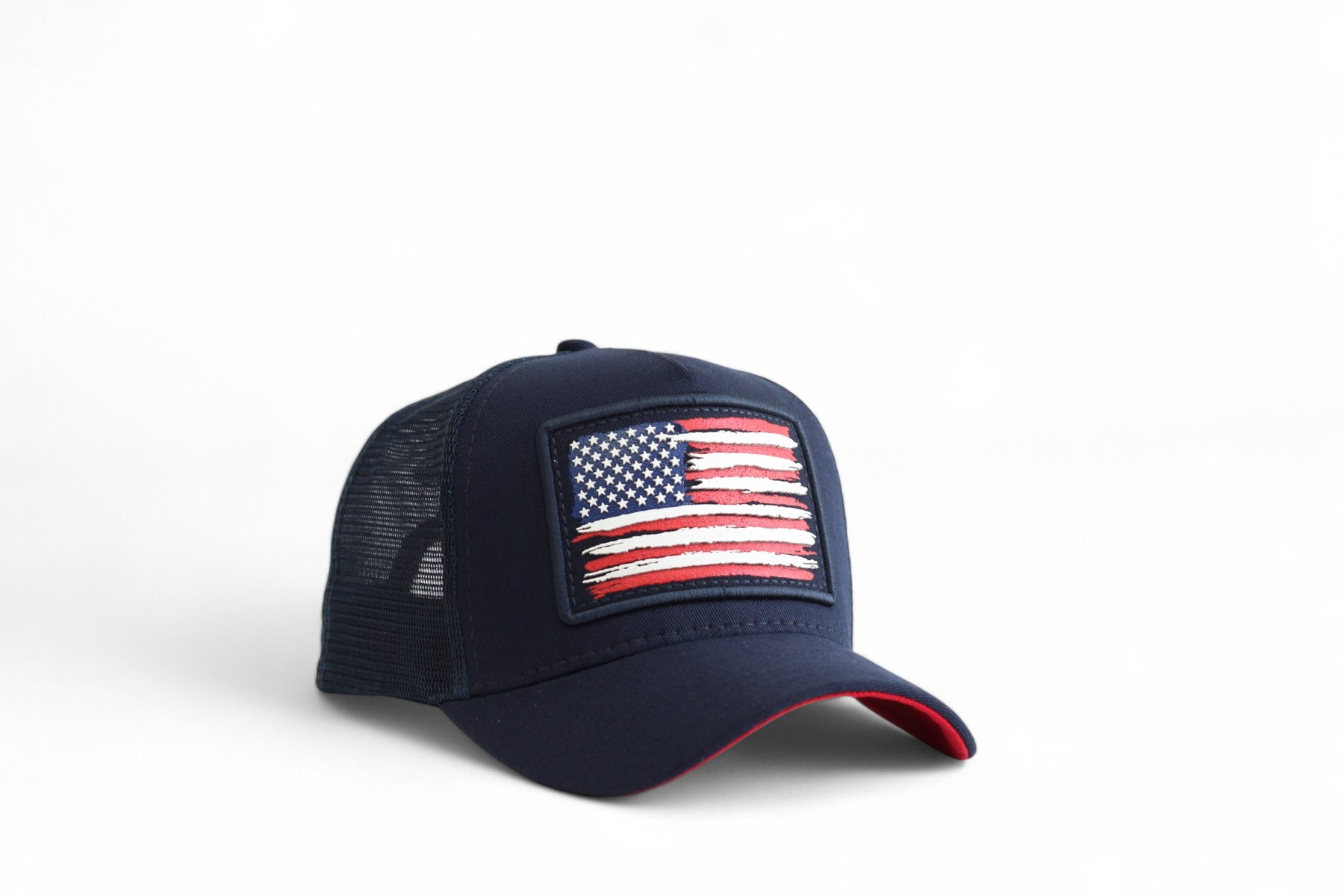 Boné Masculino Feminino Bandeira EUA Azul Marinho