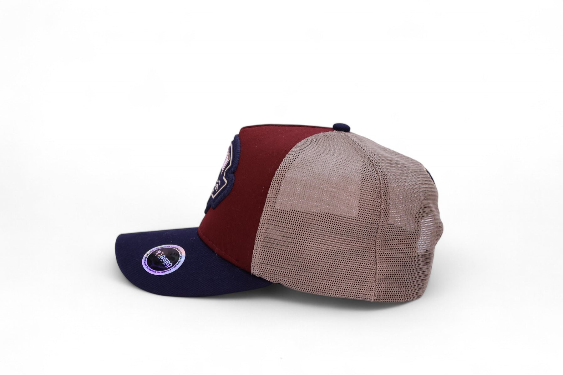 Boné Trucker Marrom Masculino O Agro Nao Para