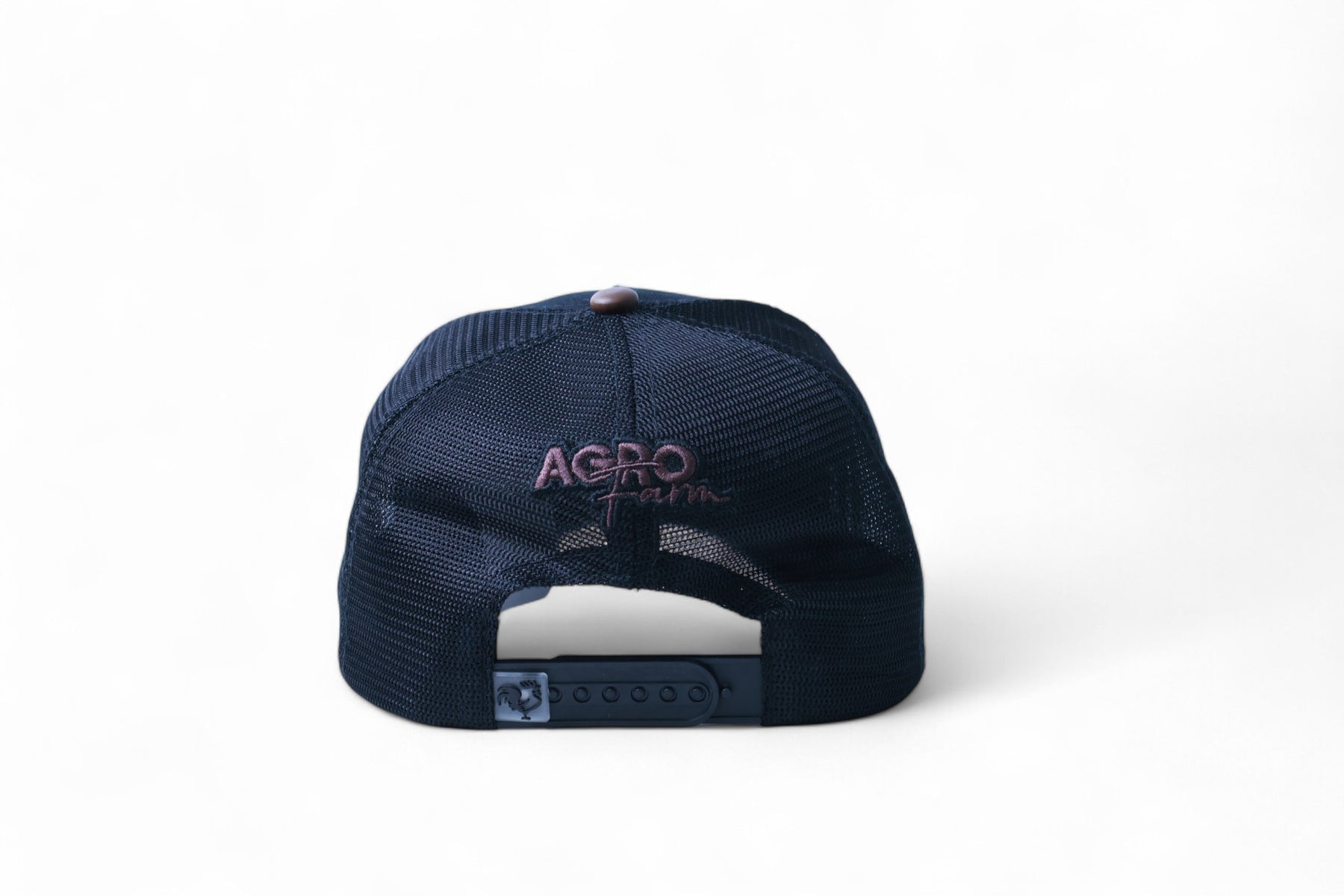 Boné Masculino Feminino Couro Agro farm Metal