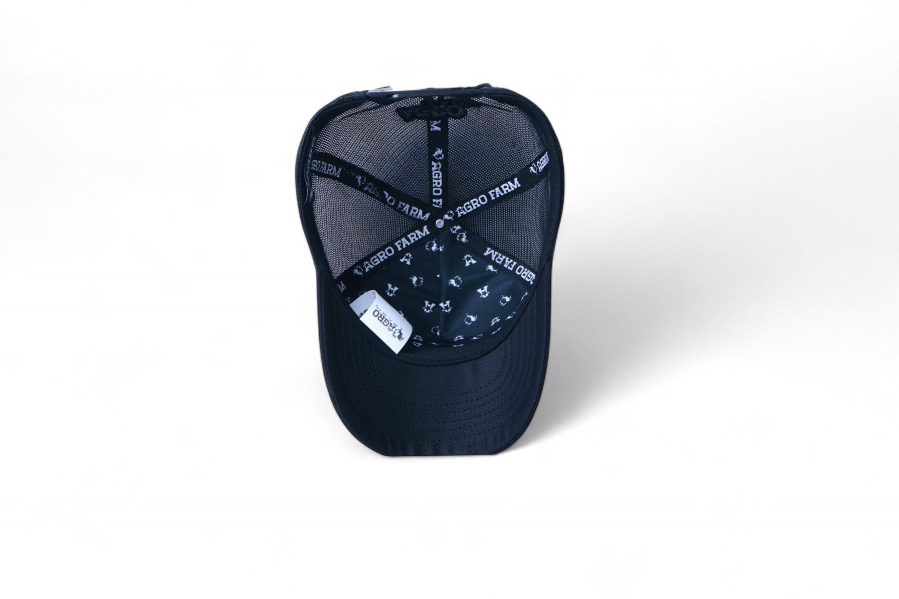 Boné Masculino Feminino Bandeira EUA Metal Preto