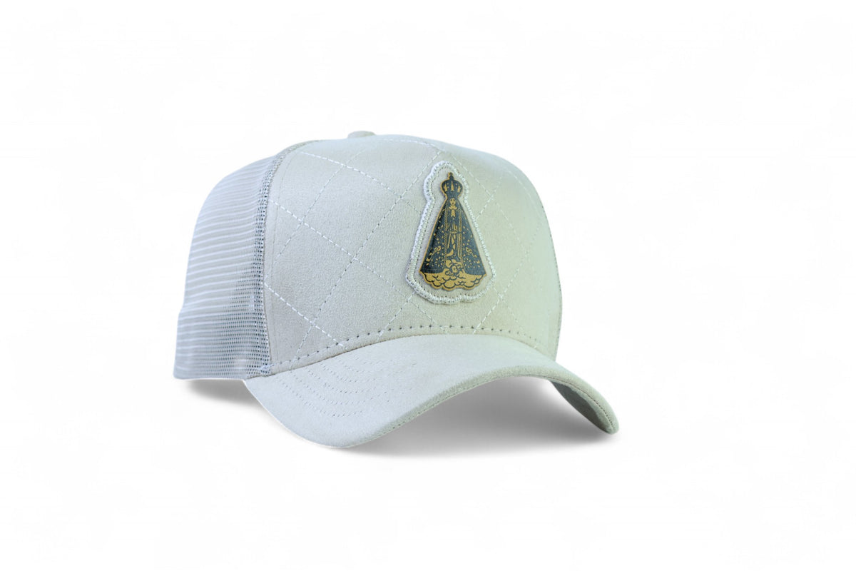 Boné Nossa Senhora Suede