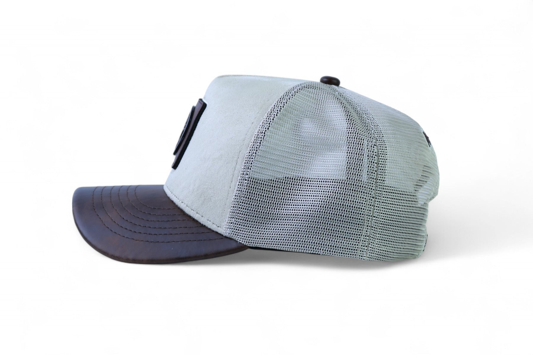 Boné Masculino Feminino Couro Agro farm Metal