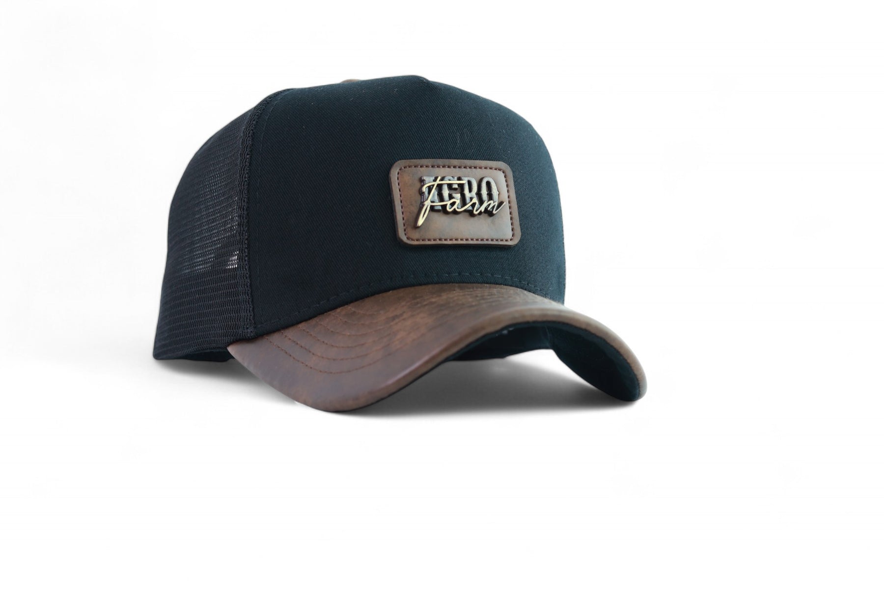 Boné Agro Farm Metal Country Couro