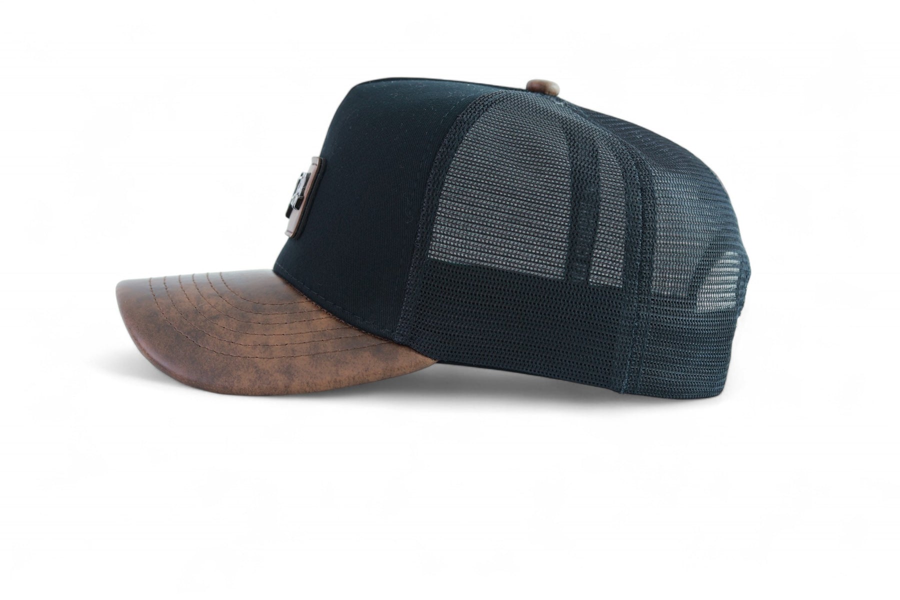 Boné Agro Farm Metal Country Couro