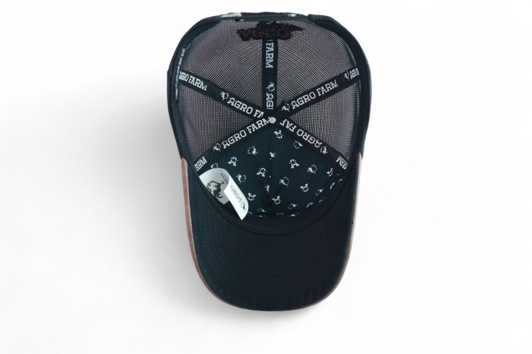 Boné Agro Farm Metal Country Couro