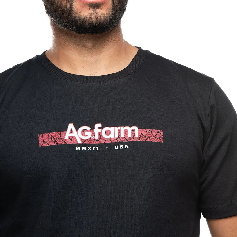 Camiseta Country Masculina Manga Curta Agro Farm MMXII
