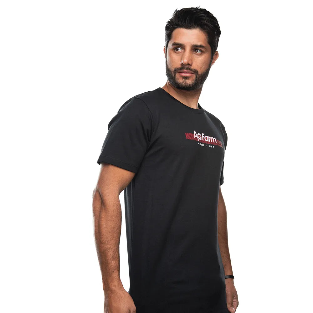 Camiseta Country Masculina Manga Curta Agro Farm MMXII