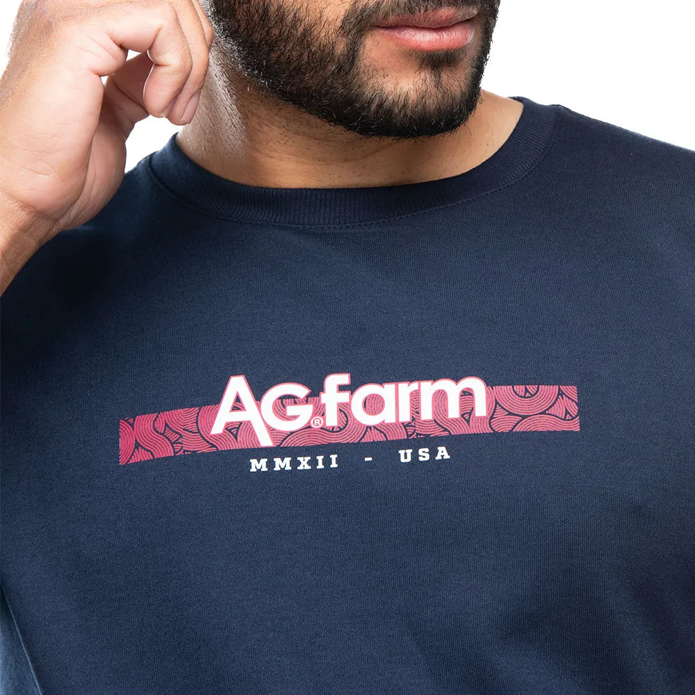 Camiseta Country Masculina Manga Curta Agro Farm MMXII