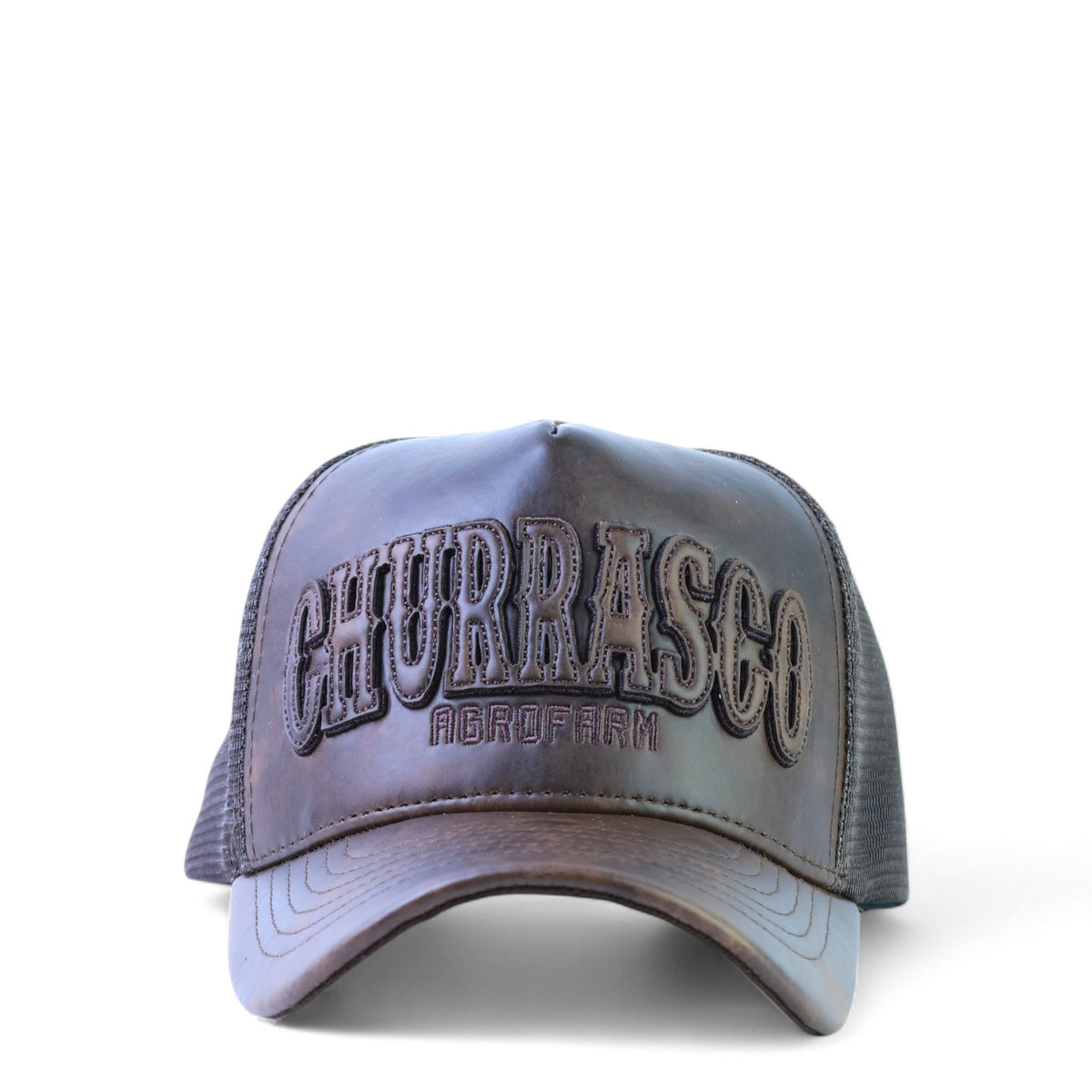 Boné Churrasco Couro