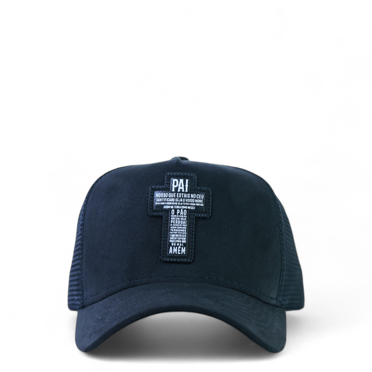 Boné Masculino Feminino Pai Nosso Preto