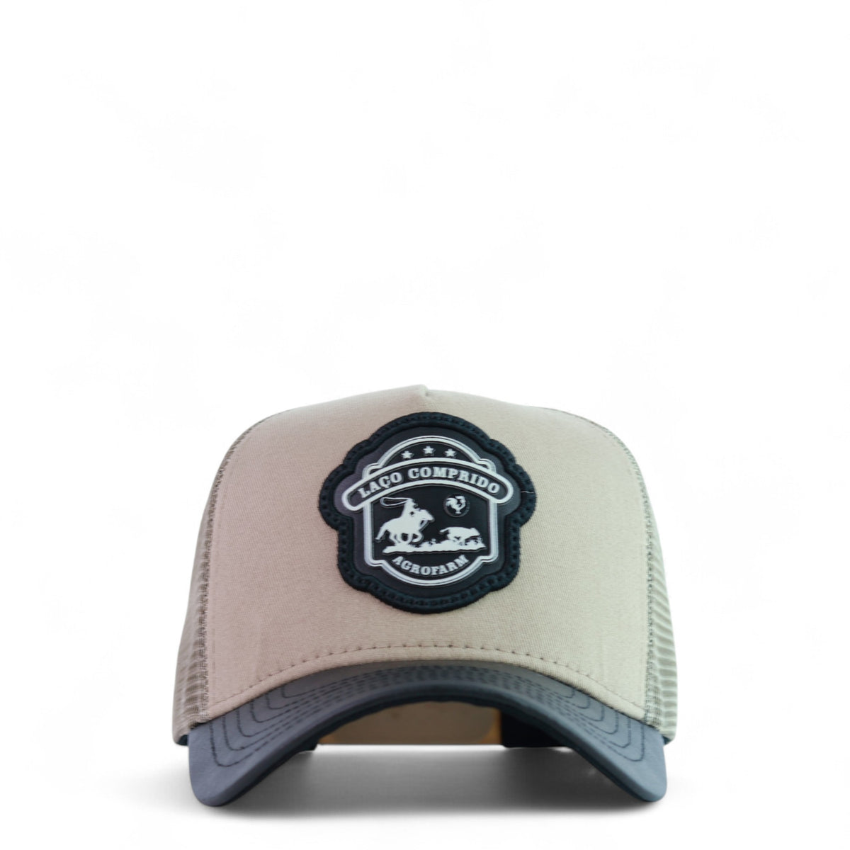 Boné Country Laço Comprido Bege