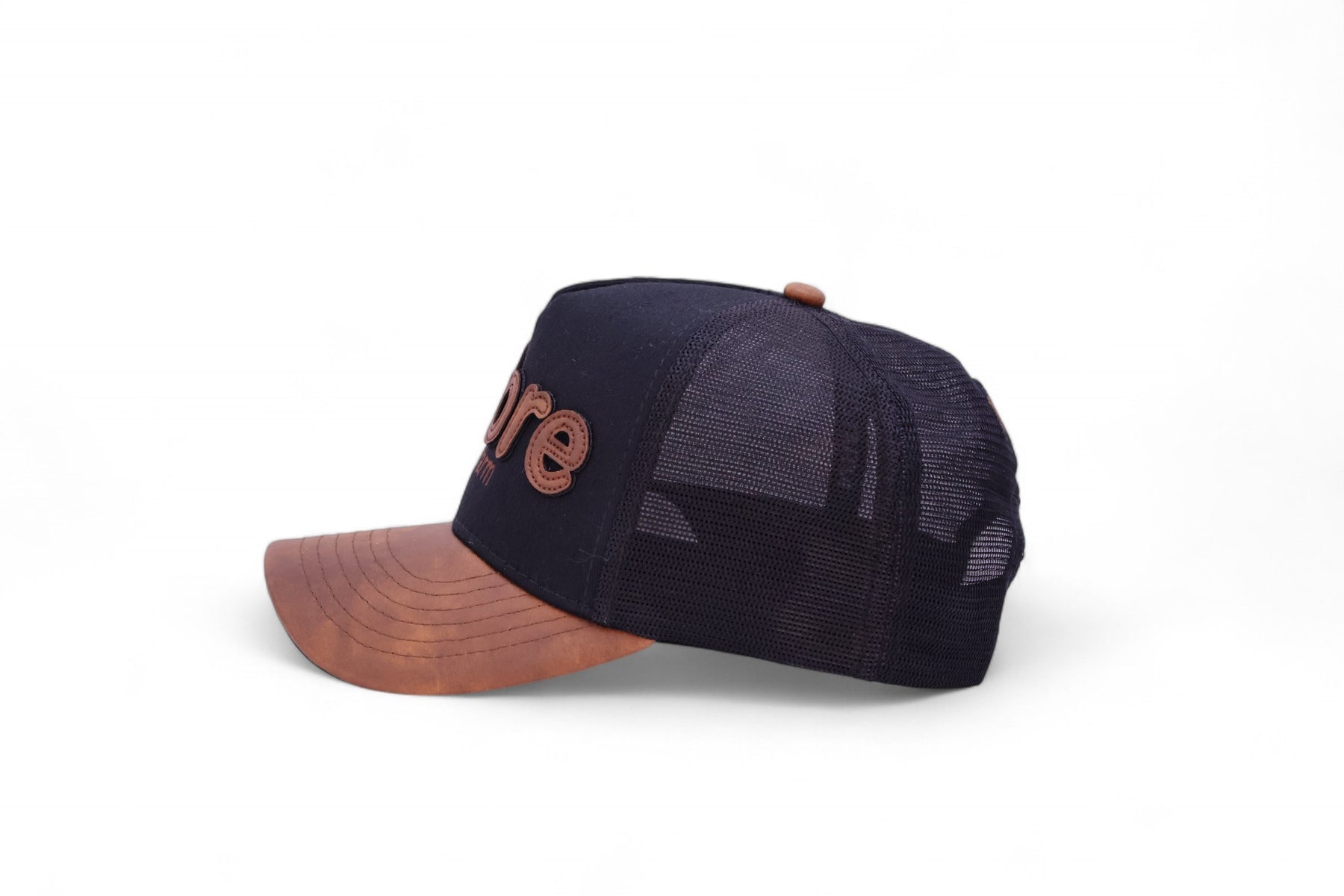 Boné Country Masculino Feminino  Nelore Couro