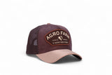 Boné Trucker Masculino Country Logo Suede