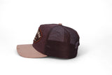 Boné Trucker Masculino Country Logo Suede