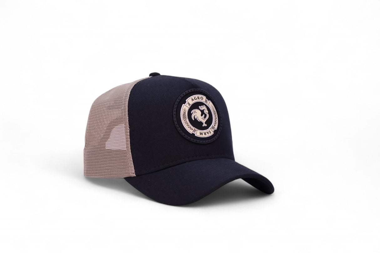 Boné Preto Masculino Feminino Brasão