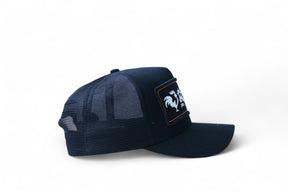 Boné Masculino Feminino Country Preto e Laranja