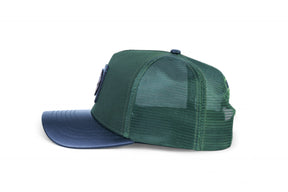 Boné Masculino Feminino Couro Agro farm Metal