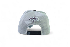Boné Masculino Feminino Couro Agro farm Metal
