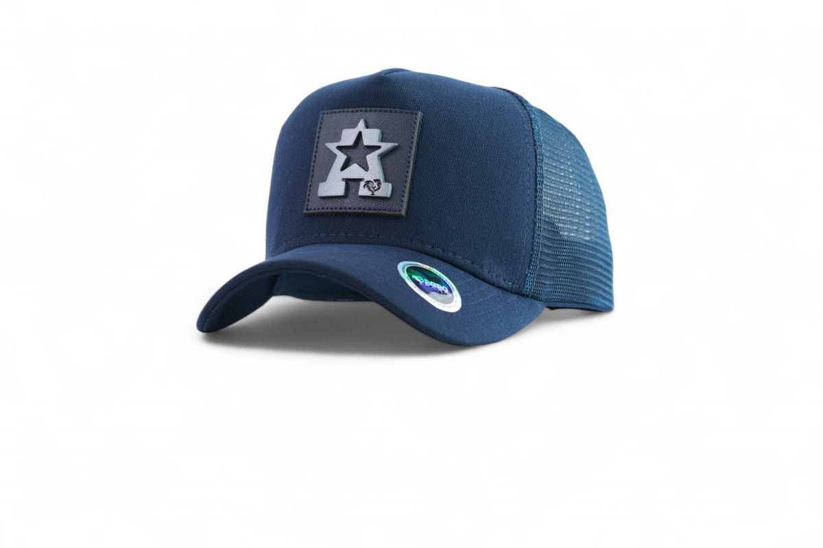 Boné Agro Stars Metal Azul Marinho