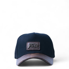 Boné Masculino Feminino Couro Agro farm Metal