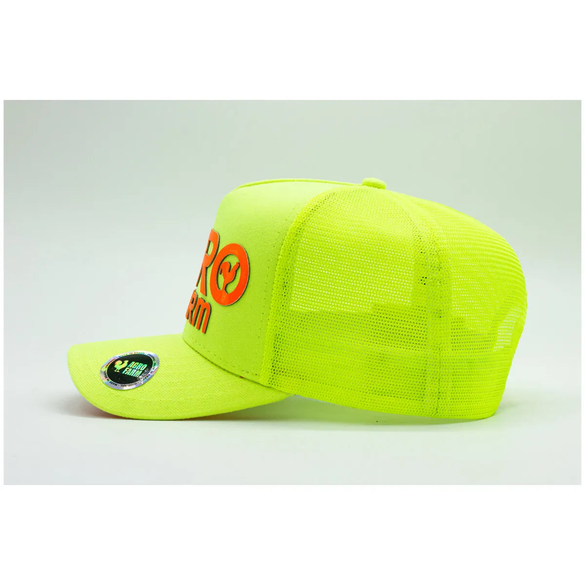 Boné Agro Farm Amarelo Neon Tela