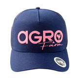 Boné  Agro Farm Azul e rosa AgroFarm
