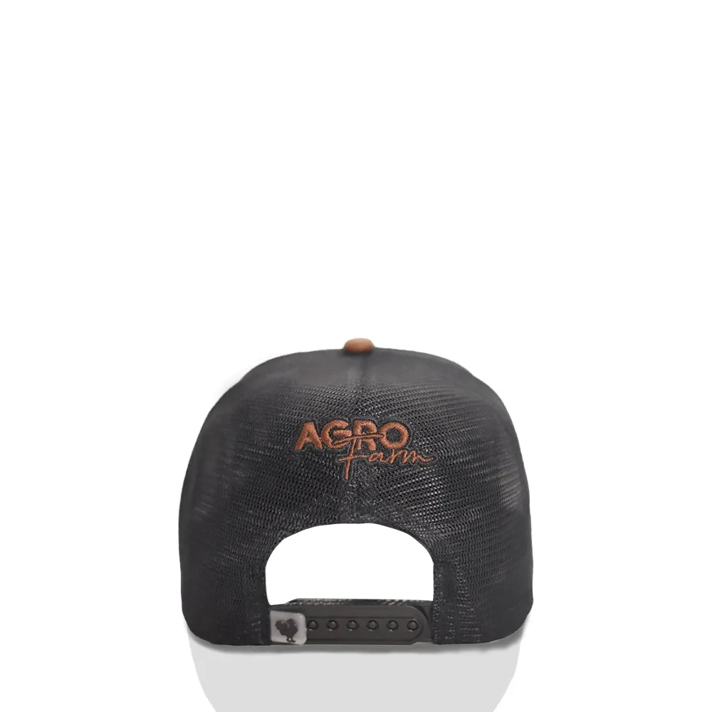 Boné Country Masculino Feminino Preto Churrasco