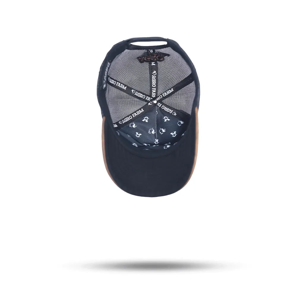 Boné Masculino Feminino Country Agronomia Preto
