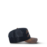 Boné Masculino Feminino Preto Couro