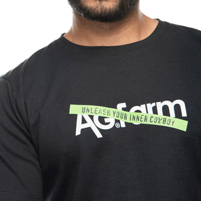 Camiseta Country Masculina Manga Curta Agro Farm Cowboy