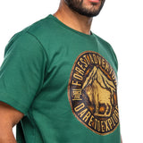 Camiseta Country Masculina Manga Curta Agro Farm West Spirit