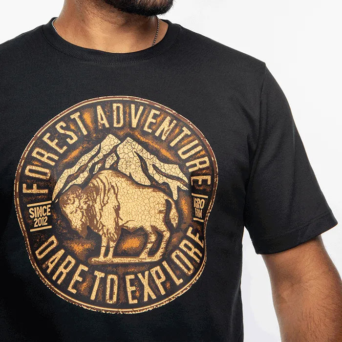 Camiseta Country Masculina Manga Curta Agro Farm West Spirit