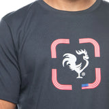 Camiseta Masculina Manga Curta Agro Farm Logo Rooster