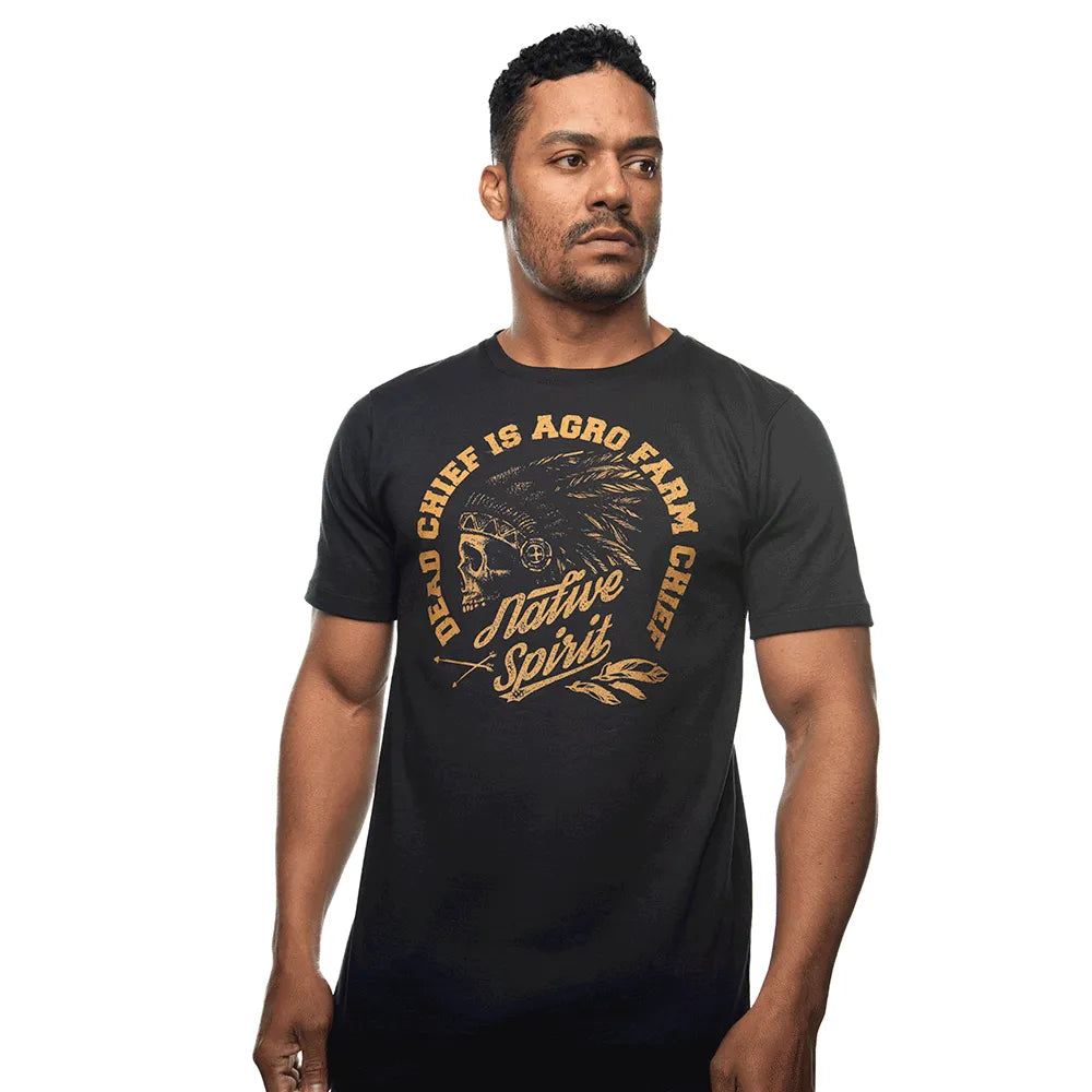 Camiseta Masculina Manga Curta Agro Farm Native Spirit