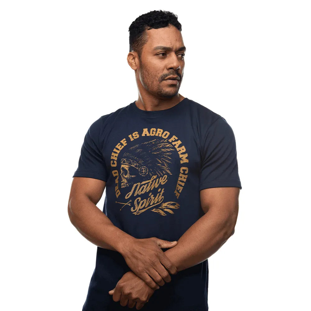 Camiseta Masculina Manga Curta Agro Farm Native Spirit