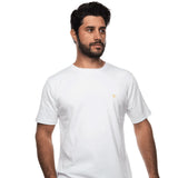 Camiseta Masculina Manga Curta Agro Farm Rooster Logo Clássica