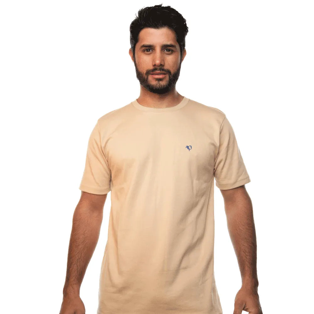 Camiseta Masculina Manga Curta Agro Farm Rooster Logo Clássica