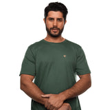 Camiseta Masculina Manga Curta Agro Farm Rooster Logo Clássica