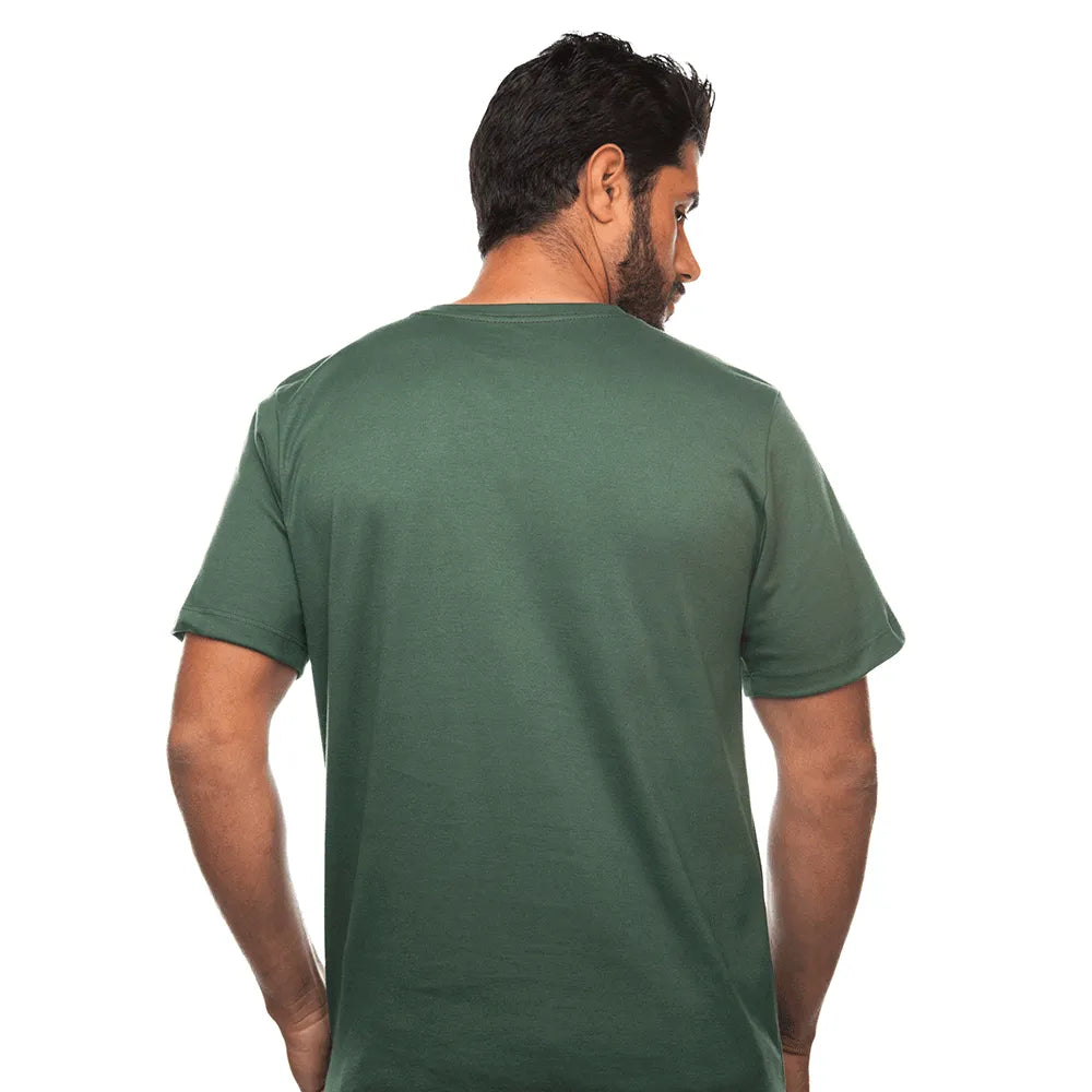 Camiseta Masculina Manga Curta Agro Farm Rooster Logo Clássica