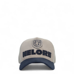 Boné Nelore Country Bege e Preto