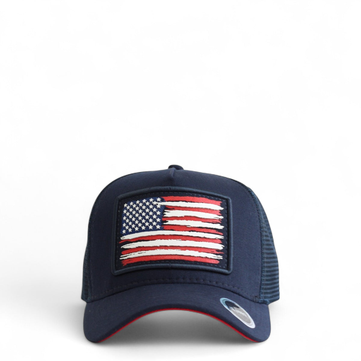 Boné Masculino Feminino Bandeira EUA Azul Marinho